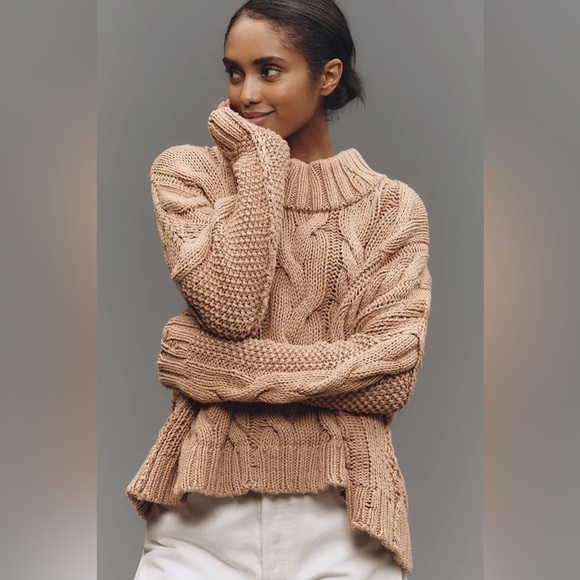 Pilcro Sweaters - NWT! Anthropologie Pilcro Cable-Knit Pullover Sweater - Multiple💎